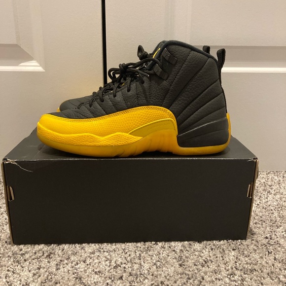 And Yellow 12 University Gold Air Jordan 12 University Gold